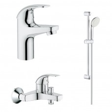 Готовый набор для ванны GROHE Bau Curve 126741