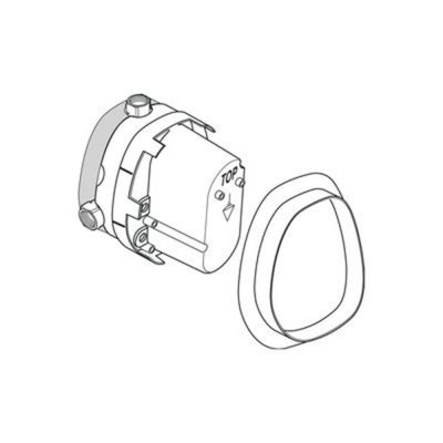 Термостатический смеситель для ванны (ВСТРАИВАЕМАЯ ЧАСТЬ) Ideal Standard BUILT-IN A2353NU