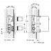 Термостатический смеситель для ванны (ВСТРАИВАЕМАЯ ЧАСТЬ) Ideal Standard BUILT-IN A2353NU