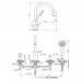 Смеситель для ванны с душевым гарнитуром Ideal Standard CERALINE BC198AA