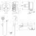 Комплект «ВСЕ для встройки» «CERAFLEX 4 в 1» Ideal Standard BC447AA