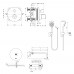 Комплект «ВСЕ для встройки с термостатом» «CERATERM 6 в 1» Ideal Standard BD006XC
