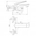 Смеситель для ванны с душевым гарнитуром Lemark Allegro LM5914CW