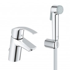 Смеситель для раковины с гигиеническим душем GROHE Eurosmart 23124002