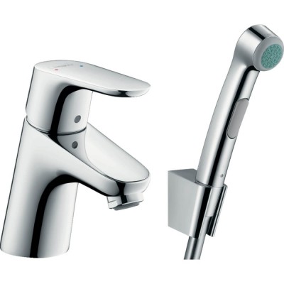 Смеситель для раковины с гигиеническим душем Hansgrohe Focus 31926000