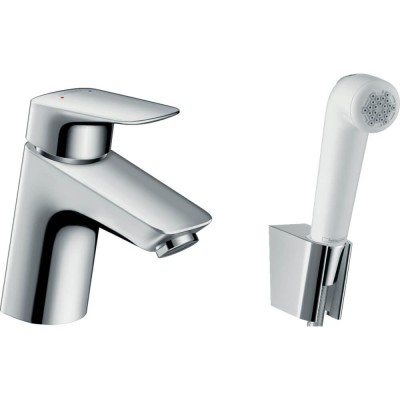 Смеситель для раковины с гигиеническим душем Hansgrohe Logis 71290000