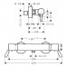 Термостат для душа Hansgrohe Ecostat Comfort Care 13117000