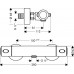 Термостат для душа Hansgrohe Ecostat 13261000