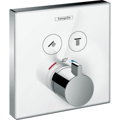 Термостат для душа Hansgrohe ShowerSelect Glass 15738400