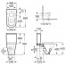 Чаша унитаза напольного Roca Gap 342477000