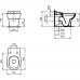 Чаша пристенного унитаза Ideal Standard CONTOUR 21 S312301