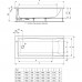 Акриловая ванна Ideal Standard CONNECT E019401