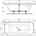 Акриловая ванна Ideal Standard TONIC II K747201