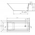 Акриловая ванна Cersanit Crea 150x75, белый P-WP-CREA*150NL