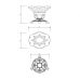 Мыльница настольная Migliore Elisabetta ML.ELB-60.111.DO