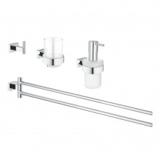 Набор аксессуаров 4 в 1 GROHE Essentials Cube 40847001