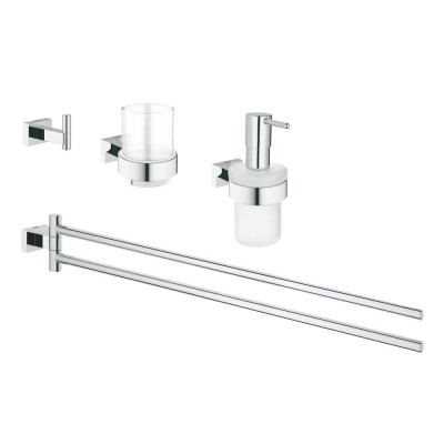 Набор аксессуаров 4 в 1 GROHE Essentials Cube 40847001