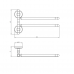 Полотенцедержатель 2-й поворотный 34 см. Migliore Mirella (ML.MRL-M055.CR) 17254