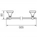 Полотенцедержатель 50 см Veragio Gialetta, хром VR.GIL-6421.CR