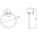 Полотенцедержатель "Кольцо" Elghansa Worringen WRG-875