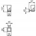 Стакан с держателем Ideal Standard IOM SQUARE E2204AA