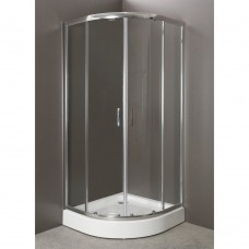 Душевой уголок BELBAGNO UNO-R-2-85-P-Cr