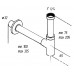 Сифон для раковины Migliore Ricambi Minimal ML.RIC-10.111.CR
