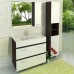 Тумба-умывальник COMFORTY "Манчестер-90" венге с раковиной COMFORTY 90E 00003125182