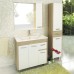 Зеркало-шкаф COMFORTY "Тулуза-90" сосна лоредо 00003132228