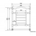 Полотенцесушитель электрический Migliore Edward DX ML.EDW-EL.501.CR